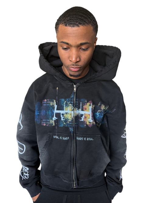 Skyline Zip-Up Hoodie
